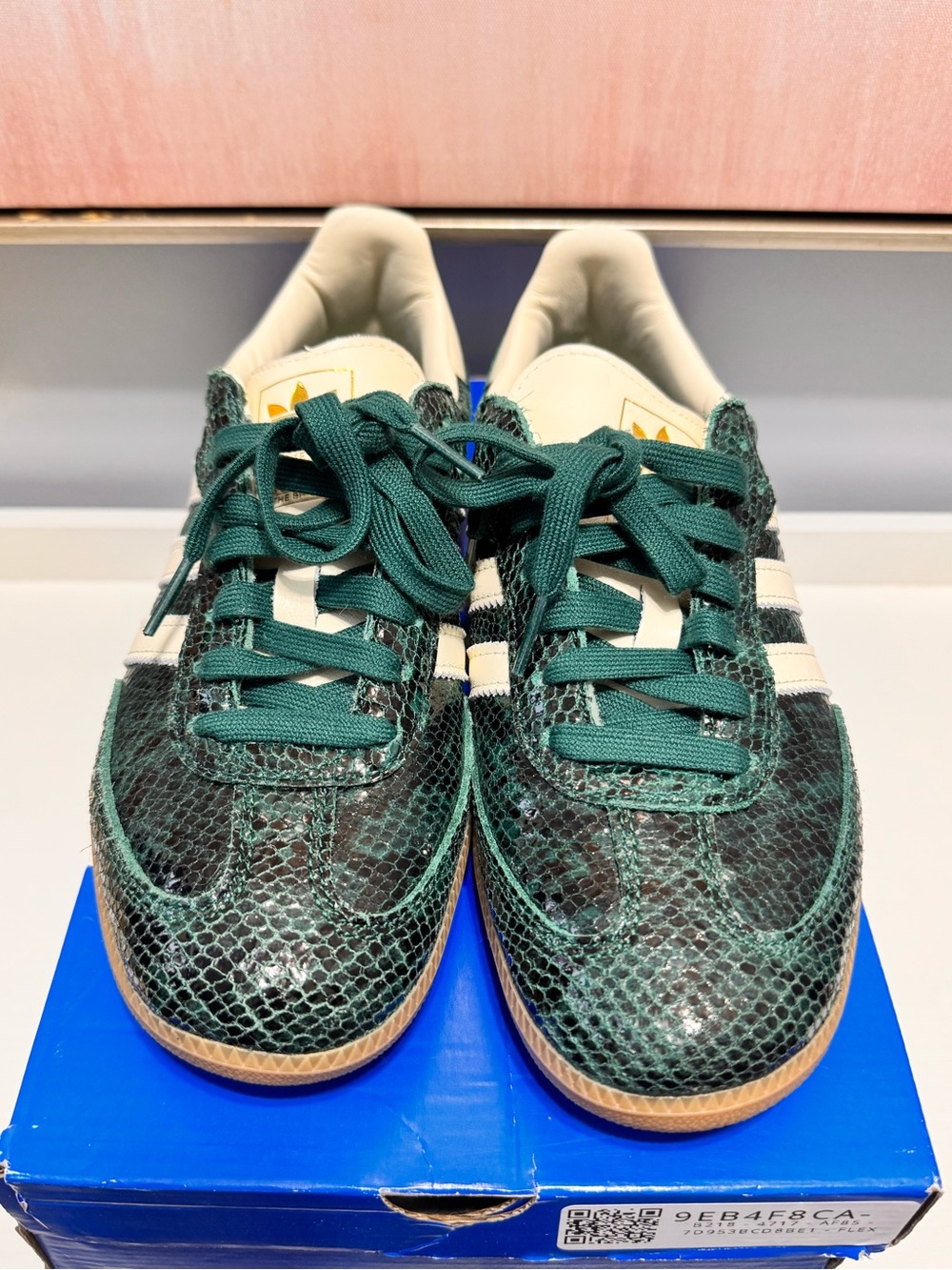 WOMEN'S SAMBA OG 'SNAKESKIN PACK - COLLEGIATE GREEN'